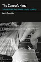 Cover of 'The Censors Hand' by Carl E. Schneider 