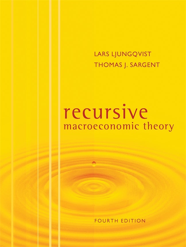 Recursive Macroeconomic Theory (Mit Press): 9780262018746