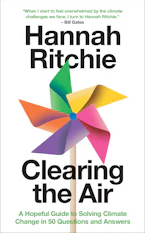 Cover of 'Clearing the Air' by Hannah Ritchie 