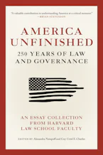 Cover of 'America Unfinished' by Alexandra Natapoff and Guy-Uriel E. Charles 