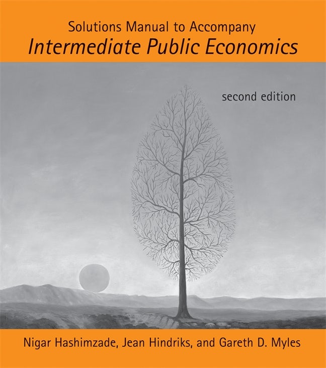 Intermediate Public Economics