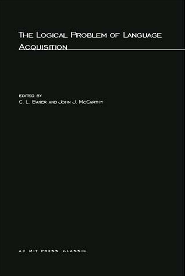 The Logical Problem of Language Acquisition