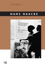 Hans Haacke Hans Haacke