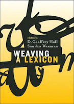 Cover of 'Weaving A Lexicon' by D. Geoffrey Hall and Sandra R. Waxman 