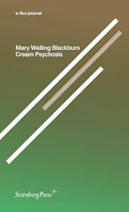 Cover of 'Cream Psychosis' by Mary Walling Blackburn 