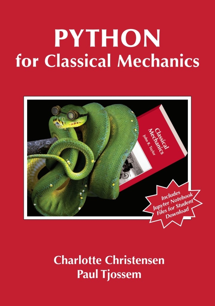 Python for Classical Mechanics