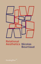 Cover of 'Relational Aesthetics' by Nicolas Bourriaud 